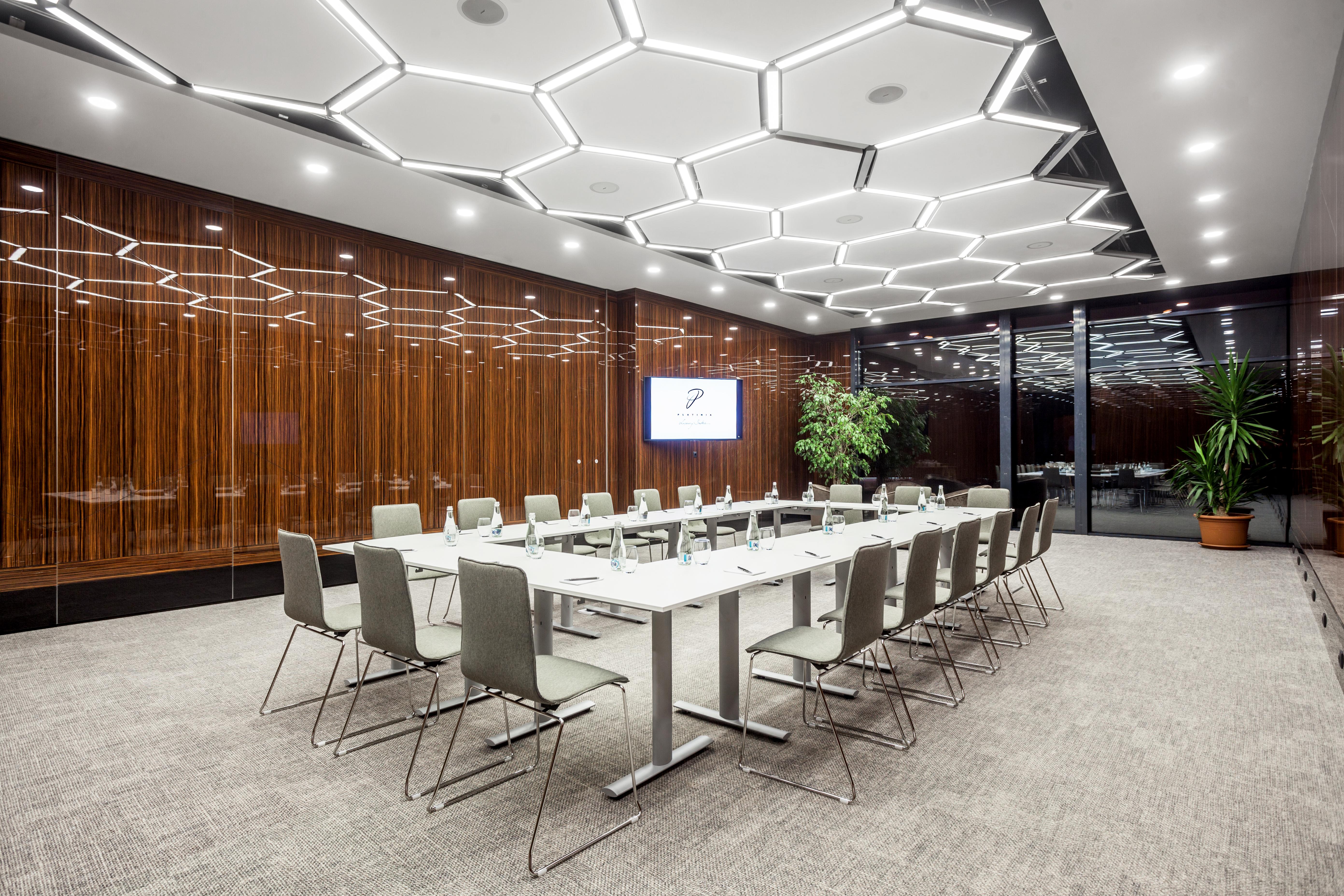 Hotel Platinia Cluj Napoca Bagian luar foto Meeting room