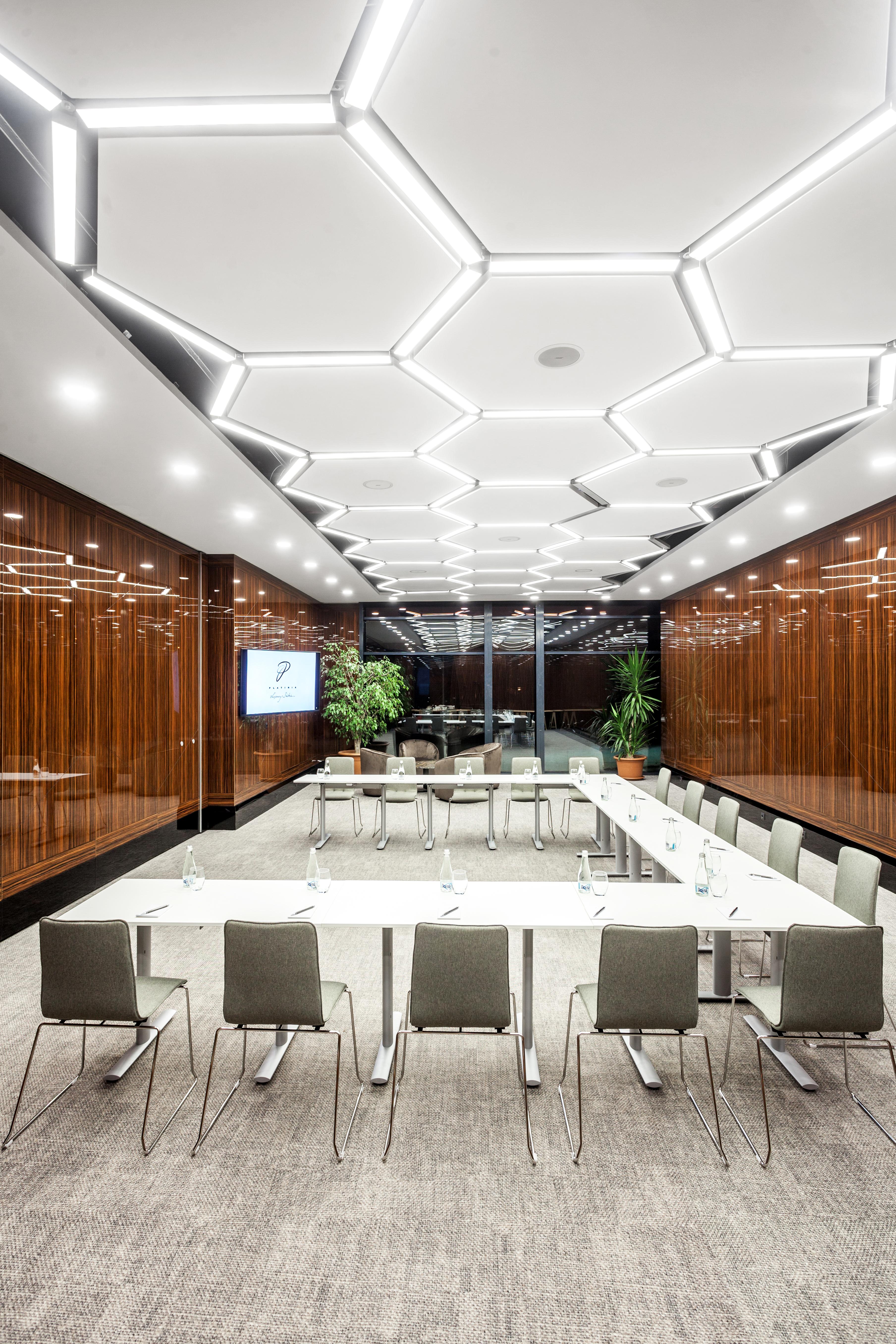 Hotel Platinia Cluj Napoca Bagian luar foto Meeting room