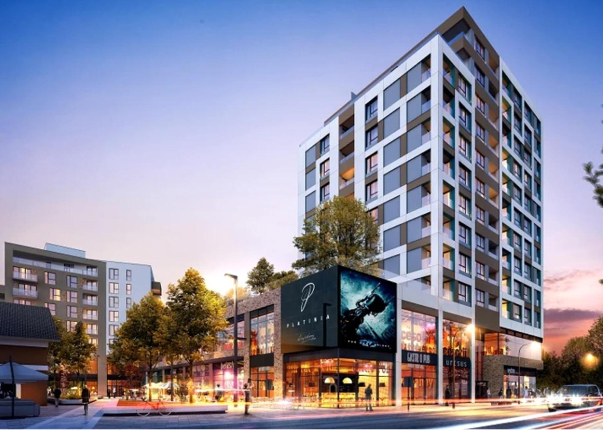 Hotel Platinia Cluj Napoca Bagian luar foto The Square
