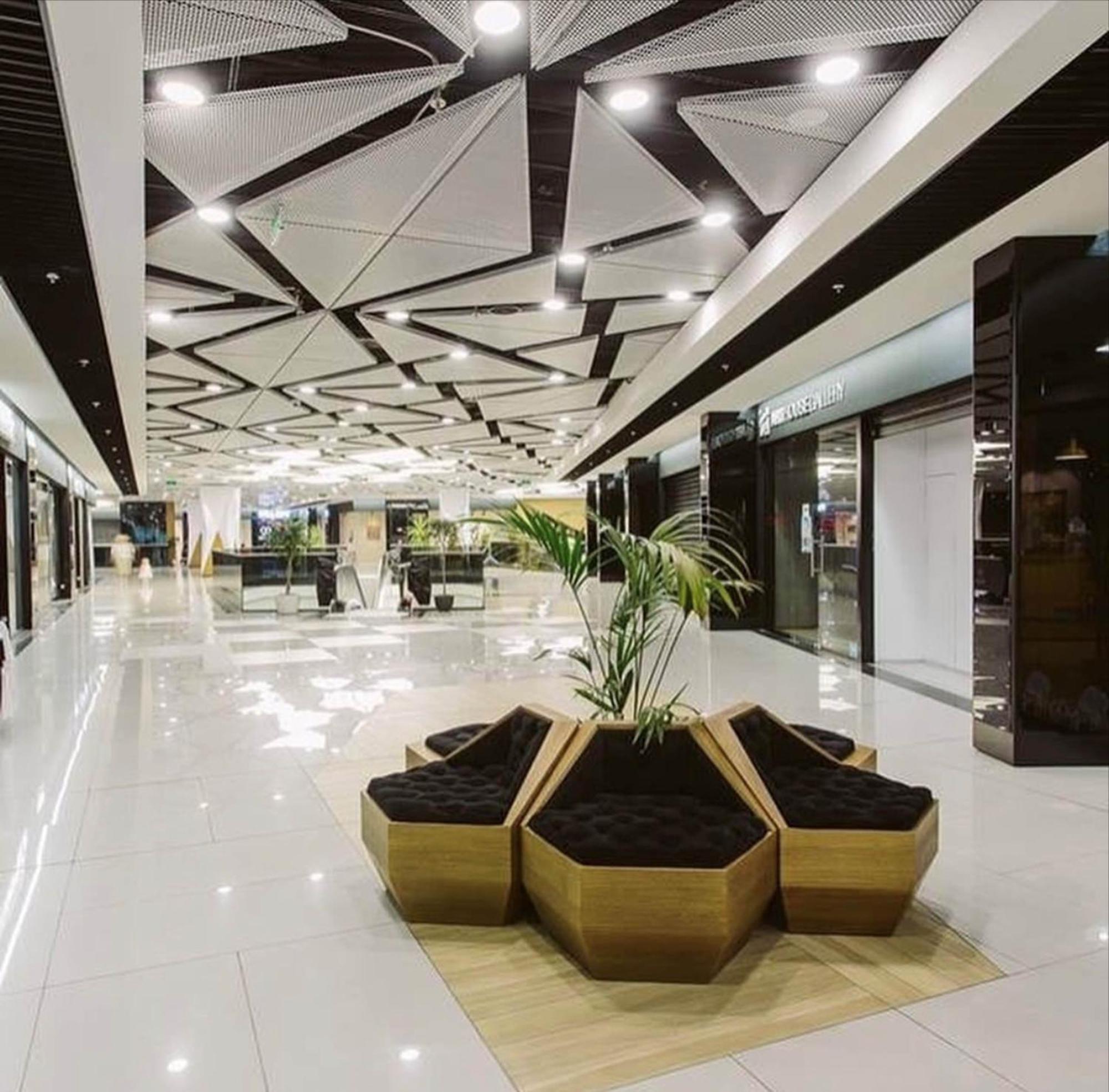 Hotel Platinia Cluj Napoca Bagian luar foto The interior of the mall